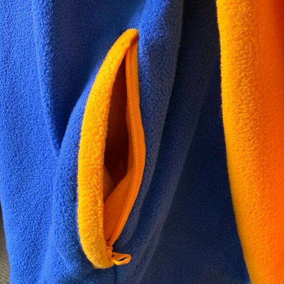 Nintendo Super Mario Icons Fleece Jacket Pullover Mens 3XL Color Block Box Lunch - Picture 11 of 15